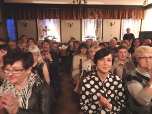 1203rd Liszt Evening - Parlour of Four Muses in Oborniki Slaskie, 15th April  2016. <br> Szymon Nehring - piano, Juliusz Adamowski commentary. Photo by Jolanta Nitka.